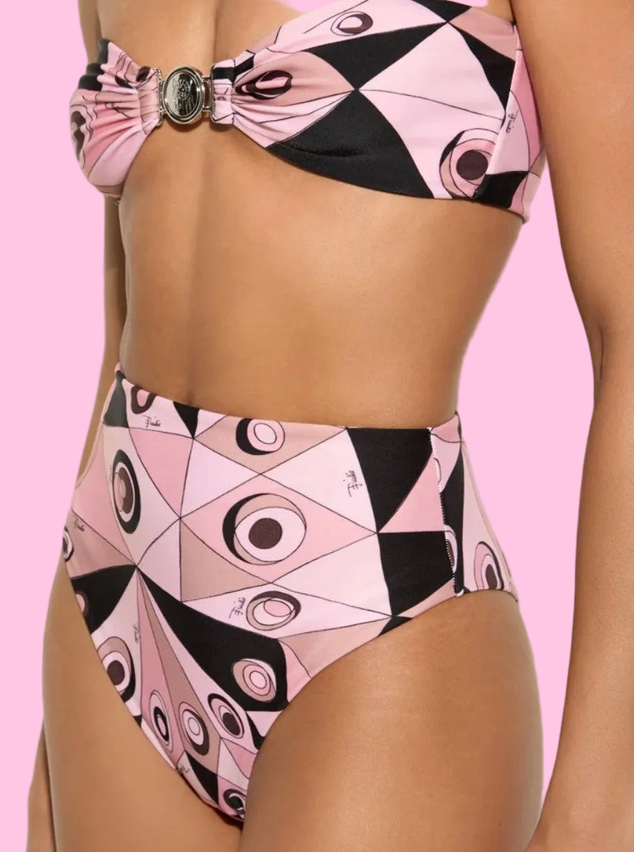 Pink Lady Pucci 3-Piece Swim Set