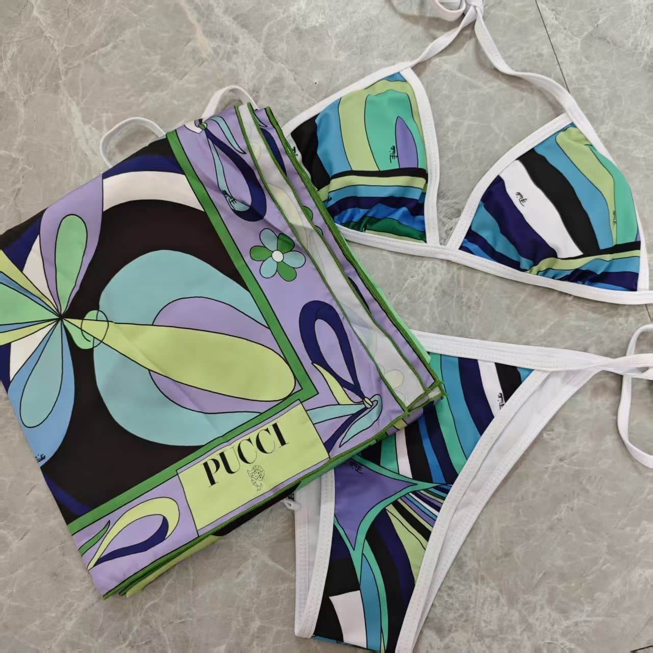 LavenderBlu Luxe Pucci 4-Piece Resort Set 💜✨
